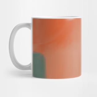 Abstract Color Blocking Mug